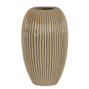 Pallida Collection Large Striped Vase