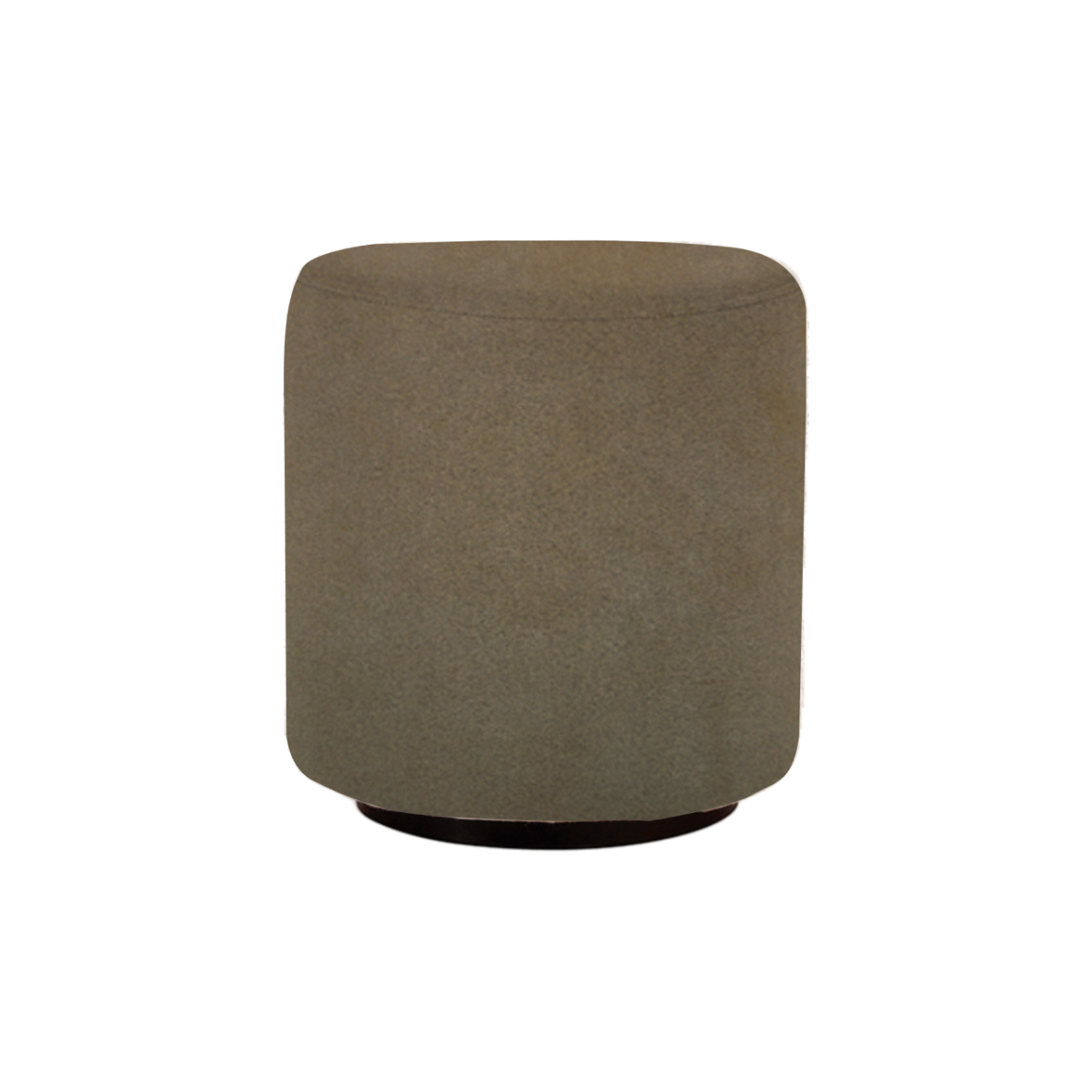 Ben Round Stool in Olive