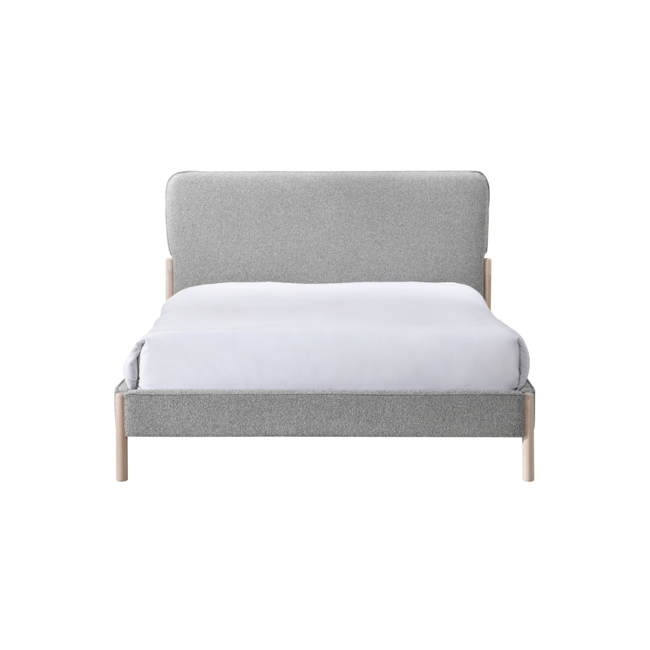 Cove Bed in Steel Grey