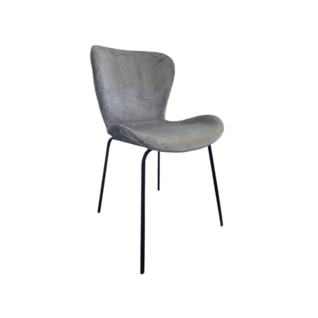 Jasmine Dining Chair - Black Legs