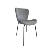 Jasmine Dining Chair - Black Legs