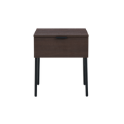 Luna One Drawer Bedside Table