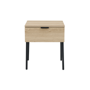 Luna One Drawer Bedside Table
