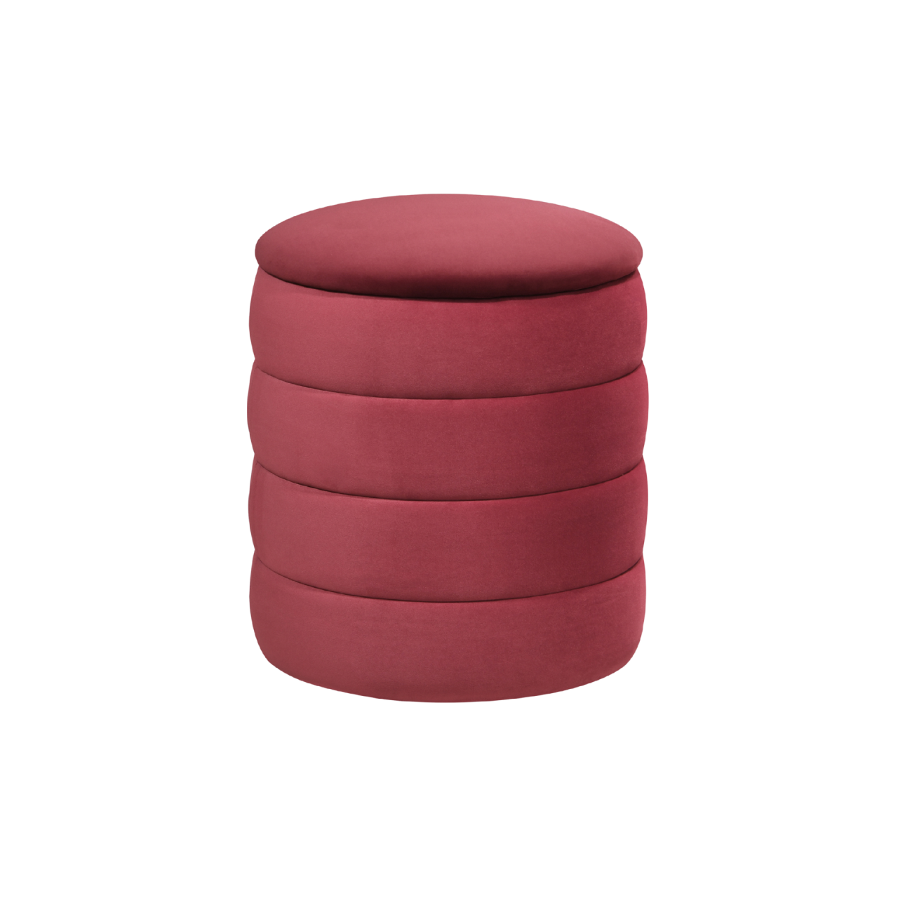 Ripple Cylindrical Ribbed Stool