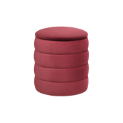 Ripple Cylindrical Ribbed Stool