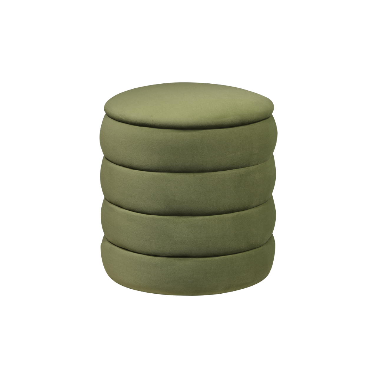 Ripple Cylindrical Ribbed Stool