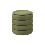 Ripple Cylindrical Ribbed Stool