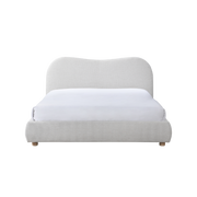 Wave Bed in Natural Weave