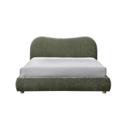 Wave Bed in Natural Weave