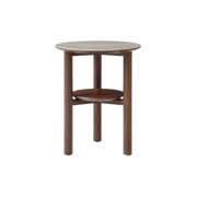 Willow Lamp Table with Shelf